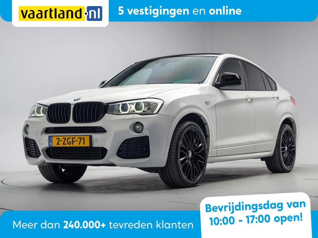 BMW X4 xDrive20i High Executive Aut.[ navi Leder Stoelverwar, Automaat, Gebruikt, 4 cilinders, 2000 kg