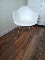 Schommelstoel, Ophalen, Hout, Wit, Zo goed als nieuw