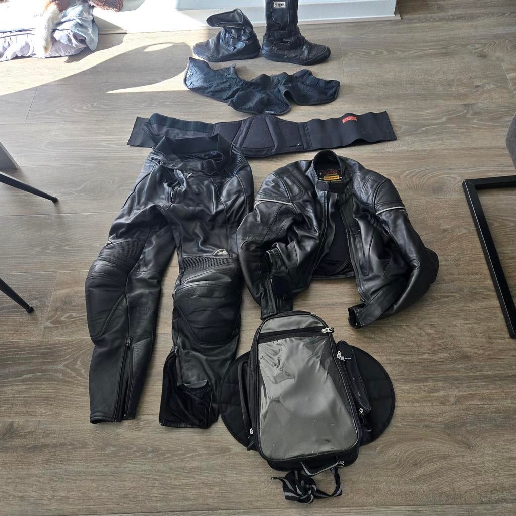 DAMEN motorpak - maat52, Tanktas B-Square, Jopa maat 46, Ophalen, Tweedehands, Laarzen