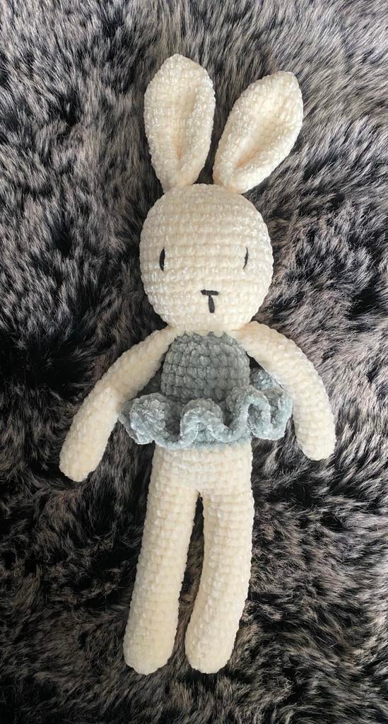 Nijntje 35 cm / nieuw !, Wit, Verzenden, Handgemaakt, Konijn