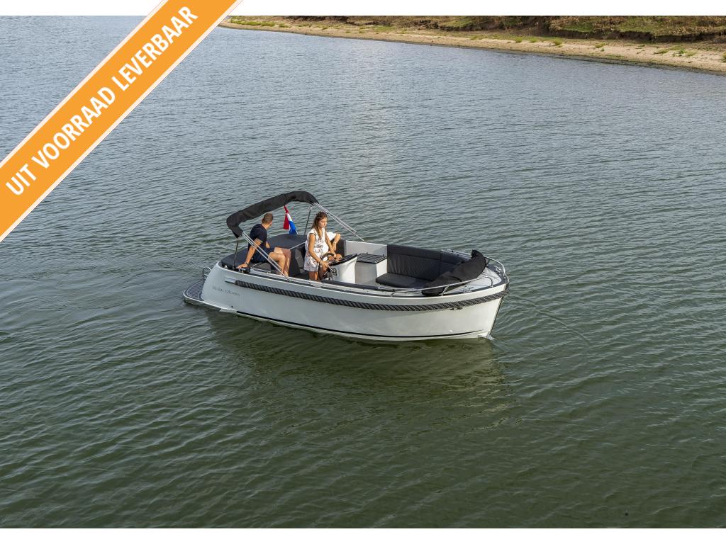 Maxima 620 Retro MET 60 PK HONDA, Watersport en Boten, Sloepen, Nieuw, 50 tot 70 pk, 6 meter of meer, Buitenboordmotor, Benzine