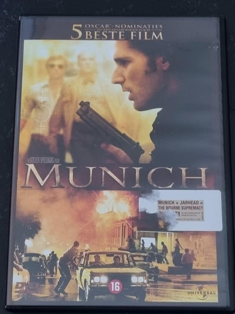 Munich DVD - Steven Spielberg Thriller, Cd's en Dvd's, Vanaf 16 jaar, Ophalen of Verzenden, Zo goed als nieuw, Actiethriller