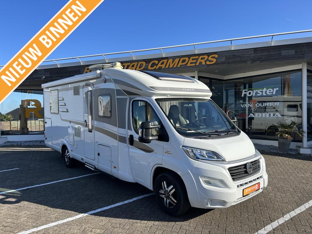 Hymer T 708 SL C1 rijbewijs - Queensbed, Fiat, Watertank (Schoon), Bedrijf, Tot en met 3