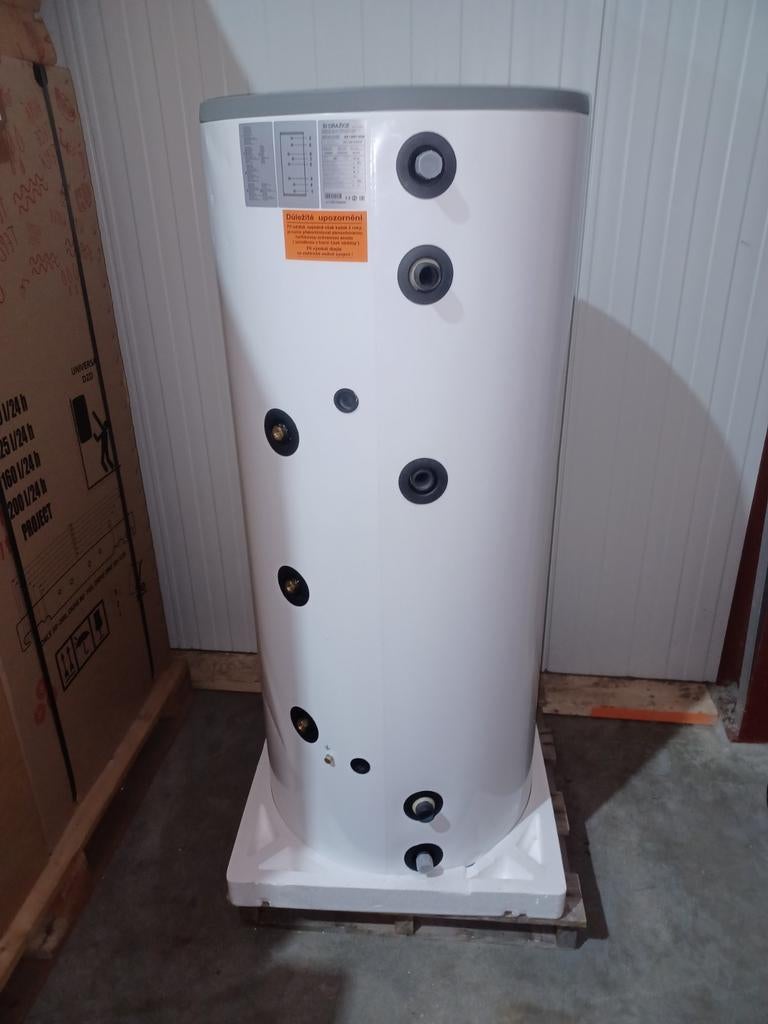 sanitairwarmwater voorraadvat 200 liter, 100 liter of meer, Boiler, Ophalen of Verzenden, Minder dan 3 jaar oud