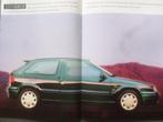 Citroën ZX & 2.0i 16v 1993 Brochure, Ophalen of Verzenden, Zo goed als nieuw, Citroën