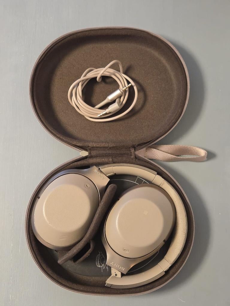 Sony MDR-1000X koptelefoon, Gebruikt, Ophalen of Verzenden, Over oor (circumaural), Draadloos