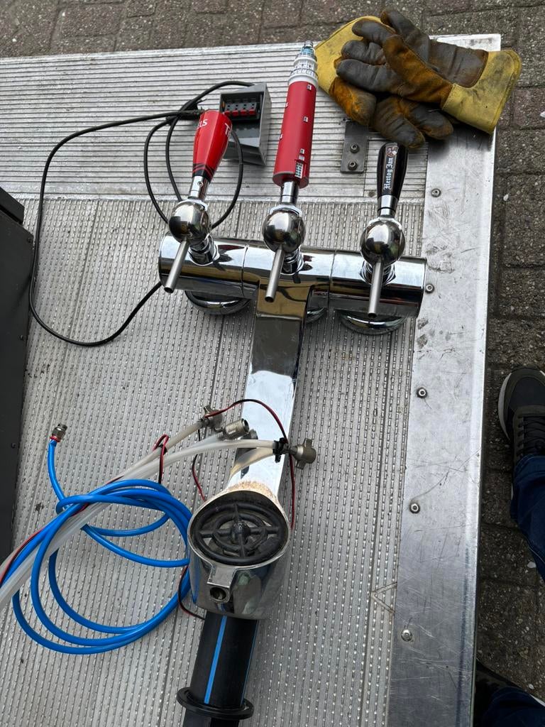 Bier tap en vaten koeler lek blad licht werkt ook in de tap, Ophalen of Verzenden, Zo goed als nieuw, Overige merken