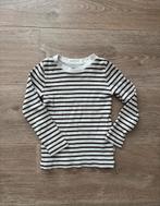 Pompdelux gestreept shirtje maat 98 bruin/crème, Ophalen of Verzenden, Zo goed als nieuw, Jongen of Meisje, Shirt of Longsleeve