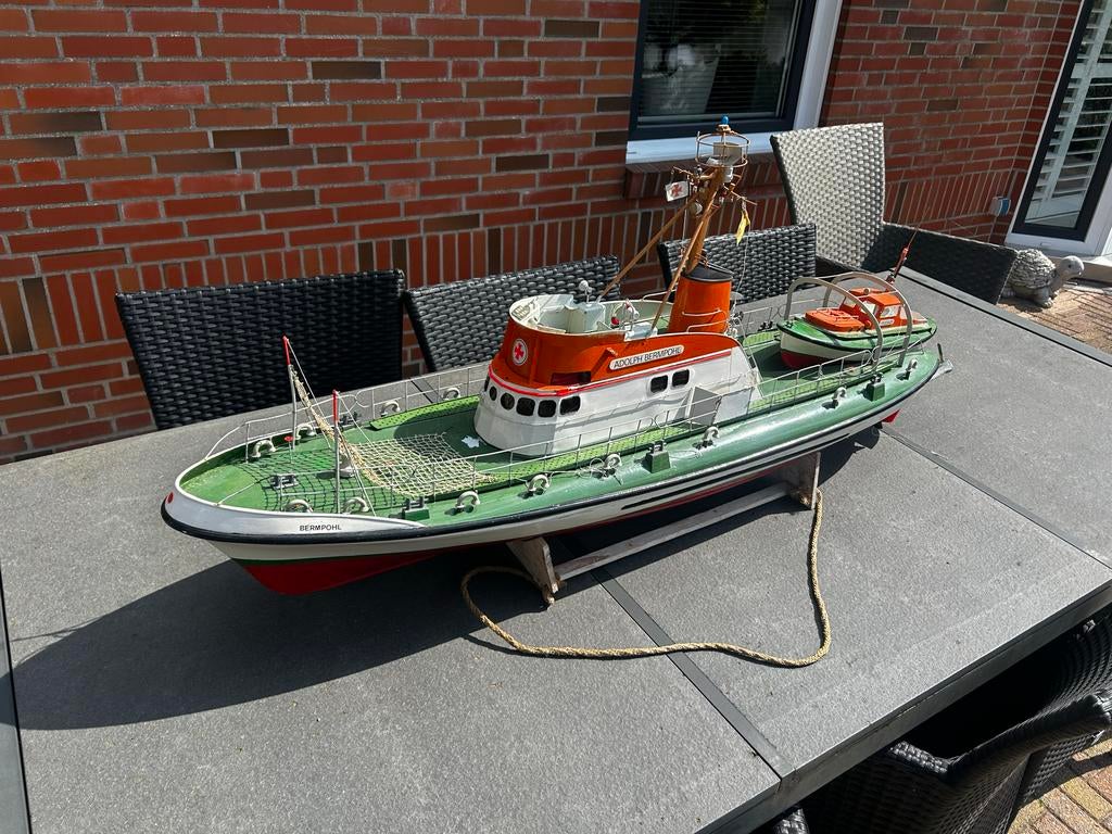 Adolph Bermpohl met Vegesack van Graupner, Hobby en Vrije tijd, Ophalen, Gebruikt, Groter dan 1:32, Overige merken