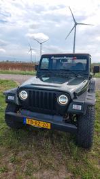 Jeep Wrangler 4.0I, Auto's, Jeep, Stof, 4000 cc, Origineel Nederlands, Bruin
