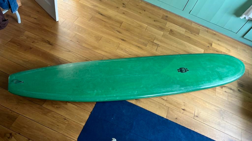 PETA handshaped 9’5 log, Watersport en Boten, Ophalen, Gebruikt, Longboard, Met vinnen