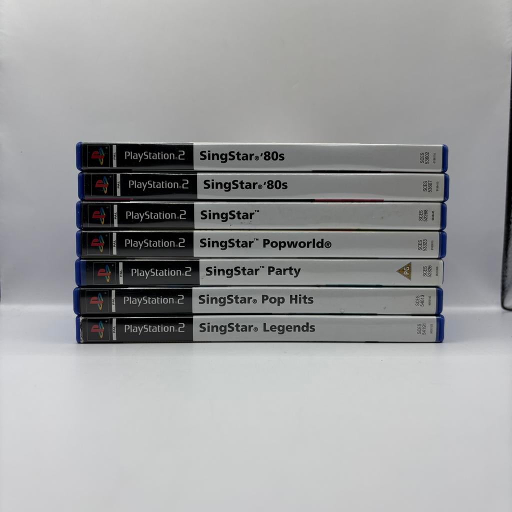 SingStar Games PlayStation 2, Spelcomputers en Games, Games | Sony PlayStation 2, Zo goed als nieuw, Muziek, 1 speler, Vanaf 3 jaar