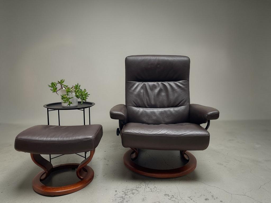 Luxe Stressless relax fauteuil relax stoel Donderdag OPEN, Huis en Inrichting, Ophalen, N, N, Leer