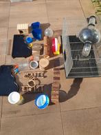 Hamsterkooi, Dieren en Toebehoren, Kooi, Gebruikt, Minder dan 75 cm, Ophalen