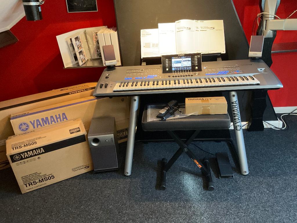 Yamaha Tyros 5  XXL Nieuwstaat !, Muziek en Instrumenten, Keyboards, Ophalen, Nieuw, 76 toetsen, Yamaha