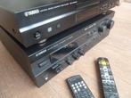 Géén Mankementen - Géén Gebruikssporen  YAMAHA Receiver + CD, Ophalen of Verzenden, Zo goed als nieuw, 60 tot 120 watt, Yamaha