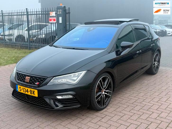 Seat Leon 2.0 TSI CUPRA 290 Ultimate Edition 2020 Vol opties, Auto's, Seat, Bedrijf, Te koop, Leon, ABS, Achteruitrijcamera, Adaptive Cruise Control