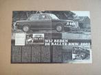 Auto Test (uit oud tijdschrift) BMW 2002/ Rally (1968), Verzenden, Gelezen, BMW