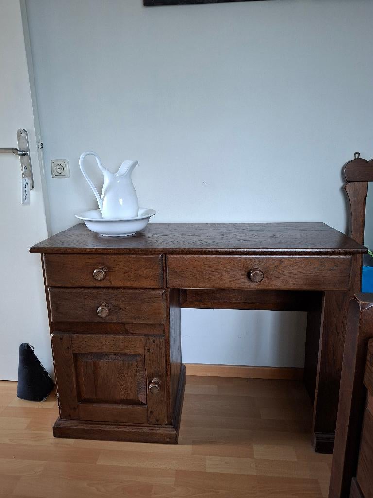 Te koop opmaaktafel met spiegel, Ophalen, Gebruikt, 75 tot 100 cm, Minder dan 100 cm