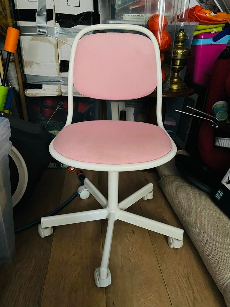 Roze bureaustoel van IKEA ️, Ophalen of Verzenden, Gebruikt, Roze, Bureaustoel