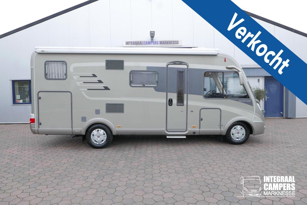 Hymer B 578 | Bovenkastjes | Automaat | Levelsysteem | Enkel, Caravans en Kamperen, Tot en met 2, Bedrijf, Diesel, Hymer