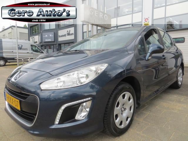 Peugeot 308 5 deurs nl auto ! 1.4 VTi Access airco ecc cruis, Gebruikt, 4 cilinders, Blauw, Bedrijf