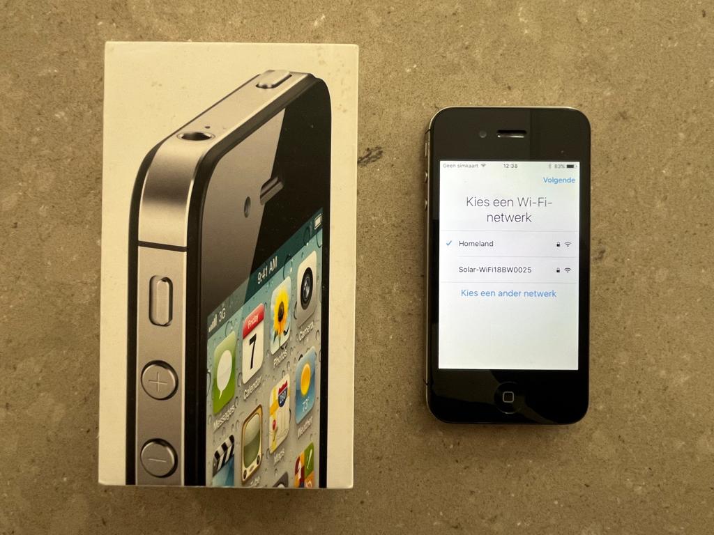 4 stuks iPhone - model 4S - 6S - 7 - 8, Gebruikt, Verzenden, Zwart, 64 GB