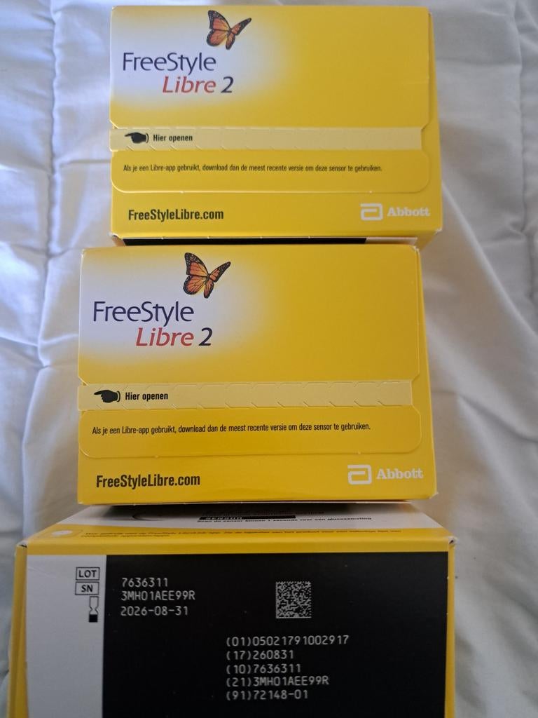 Freestyle libre 2 sensor, Diversen, Ophalen of Verzenden
