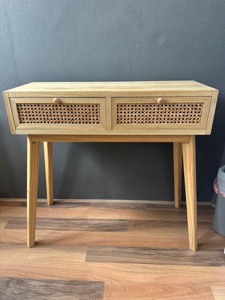 XENOS webbing kastje, Ophalen, 50 tot 100 cm, Modern, japandi, schandinavisch, xenos, boho, Zo goed als nieuw