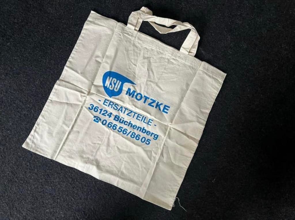 Vintage NSU ersatzteile motzke canvas tas, Ophalen of Verzenden, Zo goed als nieuw, Motoren