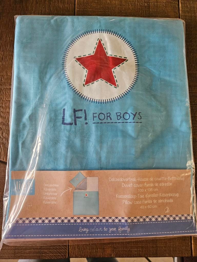 Nieuw blauw dekbedovertrek van Lief Lifestyle, Blauw, Dekbedovertrek, Nieuw, Ophalen of Verzenden