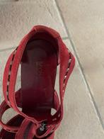 Michael Kors rode schoenen, Michael Kors, Zo goed als nieuw, Rood, Sandalen of Muiltjes