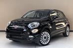 Fiat 500X 1.4 MultiAir Lounge Automaat CarPlay Camera Keyles, 4 cilinders, Zwart, 1200 kg, 1368 cc