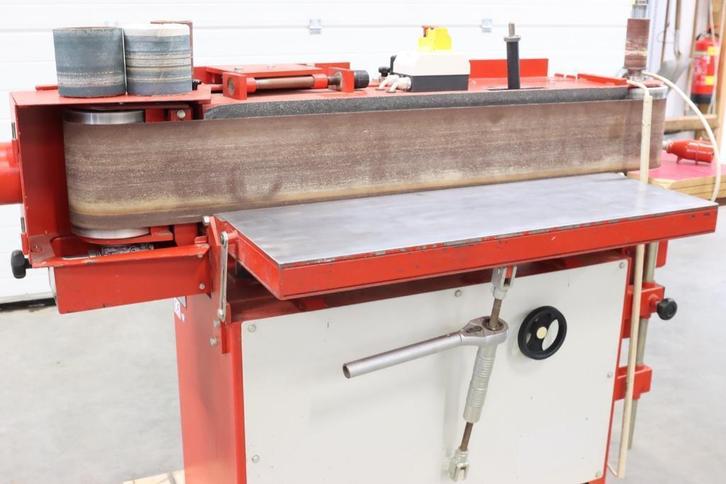 Bandschuurmachine HB1000 Bandbreedte 20 cm. CE gekeurd Moto, Doe-het-zelf en Verbouw, Gereedschap | Schuurmachines, Zo goed als nieuw