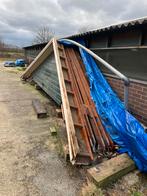 Spanten en gevelspant - overspanning 7,5m, Doe-het-zelf en Verbouw, Hout en Planken, Gebruikt, Ophalen of Verzenden, Balk, Overige houtsoorten