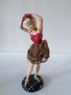 vintage rockabilly gipsen beeld van een danseres izgst 33 cm, Ophalen of Verzenden