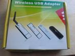 Draadloze USB Adapter - Wifi Dongle voor PC/Laptop, Ophalen of Verzenden, Nieuw