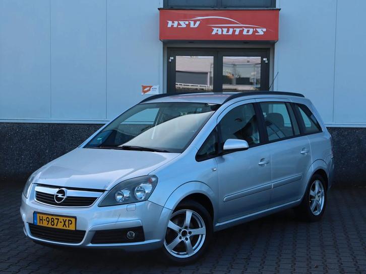 Opel Zafira 1.8 Executive 7 persoons LM airco *apk 01-2027*, Auto's, Opel, Bedrijf, Te koop, Zafira, ABS, Airbags, Airconditioning