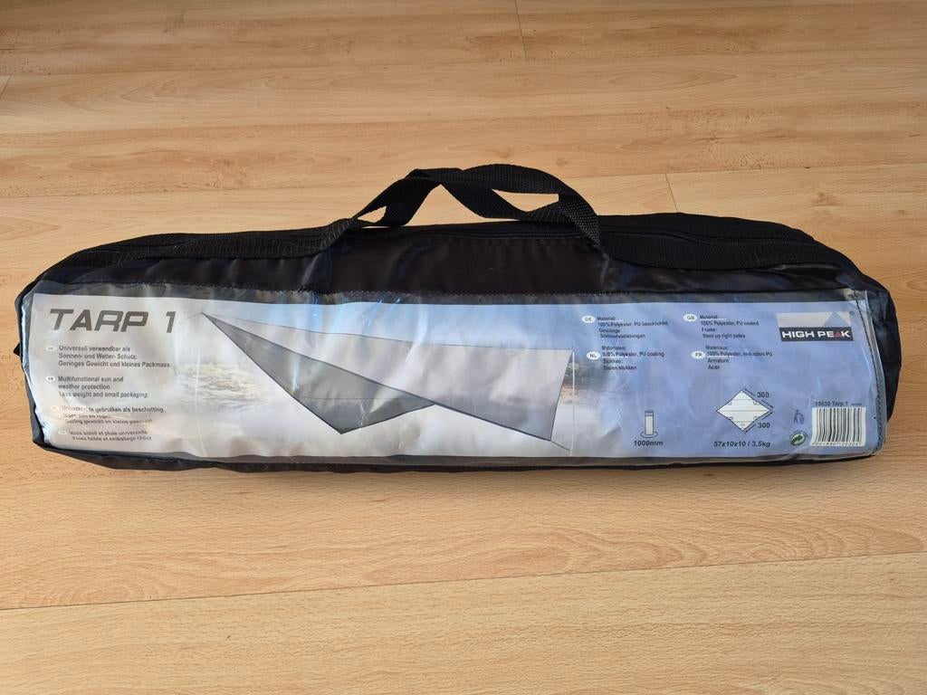 High Peak Tarp1 3x3, nieuw en ongebruikt., Ophalen of Verzenden, Nieuw