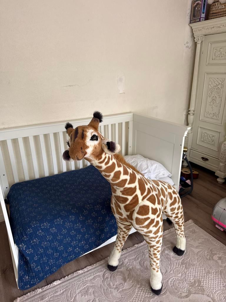 Grote Melissa & Doug giraffe knuffel 120cm, Ophalen, Gebruikt, Overige merken, Giraf