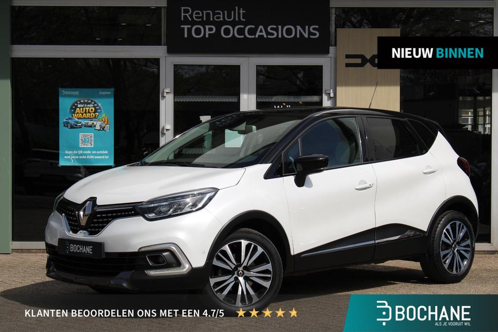 Renault Captur 1.3 TCe Initiale Paris | Bose | Panoramadak |, Gebruikt, 4 cilinders, Wit, SUV of Terreinwagen