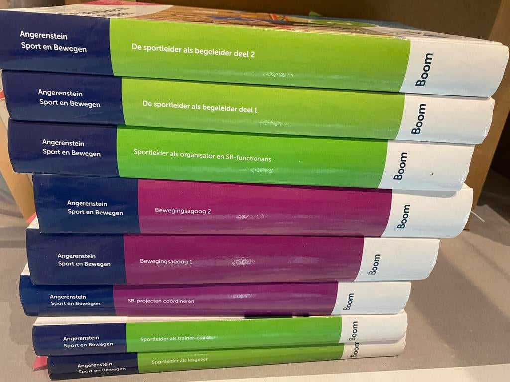 Angerenstein sport en bewegen, Boeken, Ophalen of Verzenden, Zo goed als nieuw, Overige niveaus