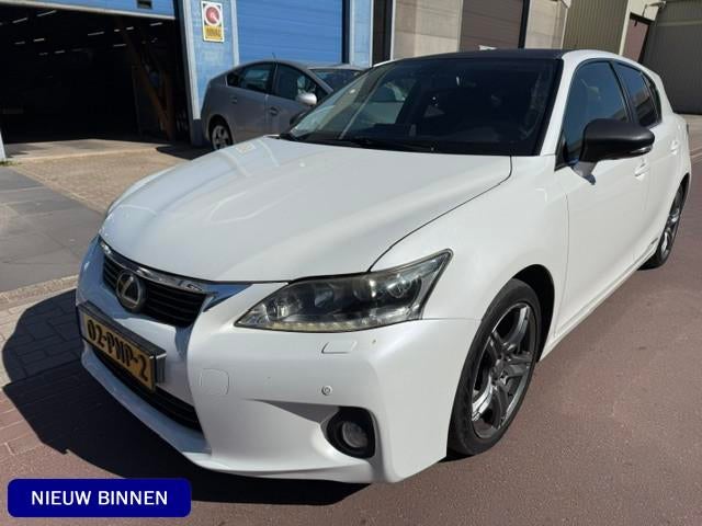 Lexus CT 200h Hybrid 2011 264.926km NAP Navi + Dashcam + Key, Auto's, Lexus, Euro 5, Gebruikt, 4 cilinders, Wit
