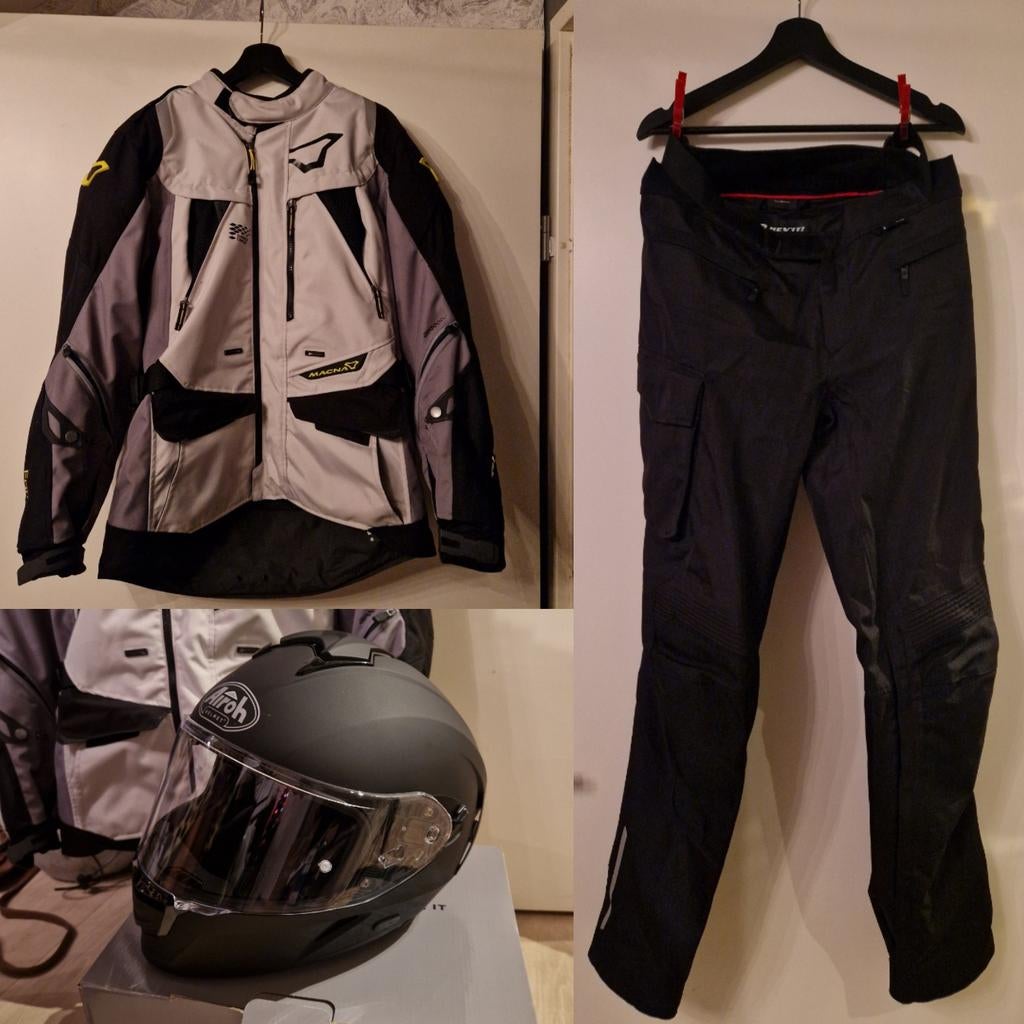 BIEDEN | Motorpak Macna, Rev'it, Airoh, Ophalen, Tweedehands, Combipak