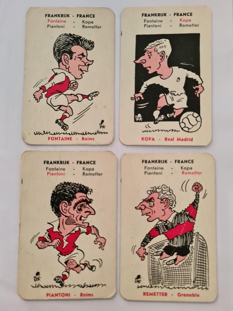 Monty voetbalplaatjes Dik Bruynesteyn Frankrijk, Verzamelen, Ophalen of Verzenden, Zo goed als nieuw, Speelkaart(en)