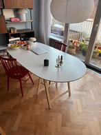 Tafel blad wit Elipse ikea, Ophalen, 50 tot 100 cm, Zo goed als nieuw, 150 tot 200 cm