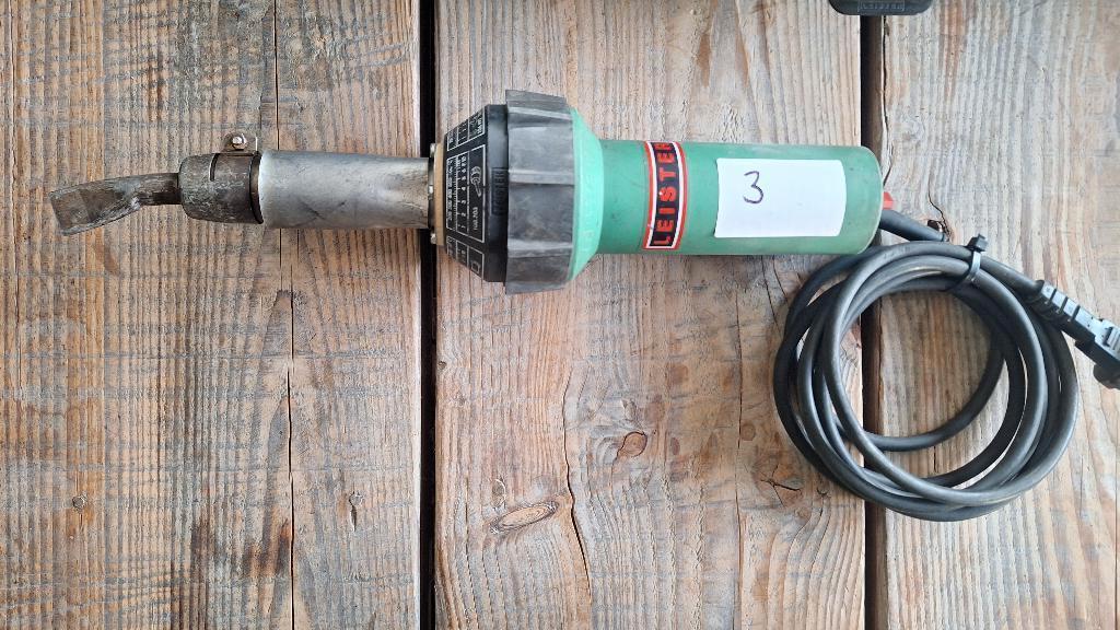 4x Leister Traic Fohn Dakfohn lasfohn heteluchtfohn, Overige materialen, ., Overige typen, Ophalen of Verzenden