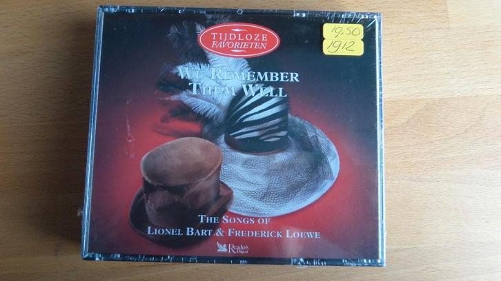 Tijdloze Favorieten We Remember Them Well in een 3 cd box, Cd's en Dvd's, Cd's | Instrumentaal, Nieuw in verpakking, Ophalen of Verzenden