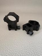 30mm kijker Ringen 22mm scope geweer schietsport rifle gun, Ophalen of Verzenden, Zo goed als nieuw