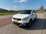 Nissan Qashqai 2.0 2WD CVT 2011 Wit, Auto's, Panoramadak, Stof, Zwart, 4 cilinders